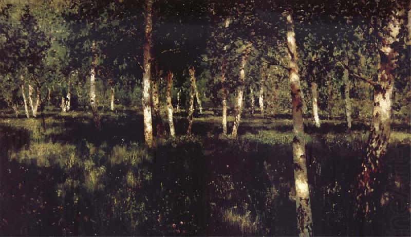 Silver birch, Levitan, Isaak